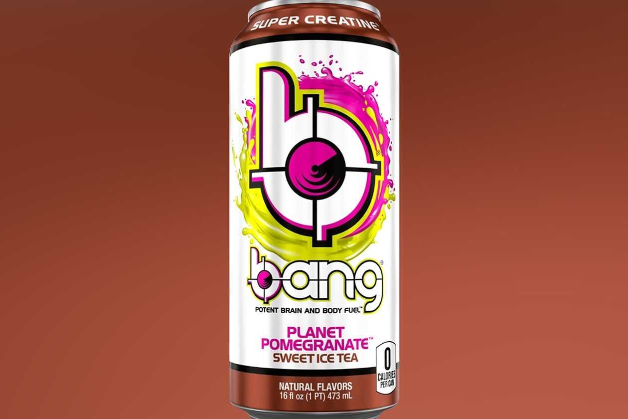 Pomegranate Sweet Ice Tea Bang Energy drink now at Kroger