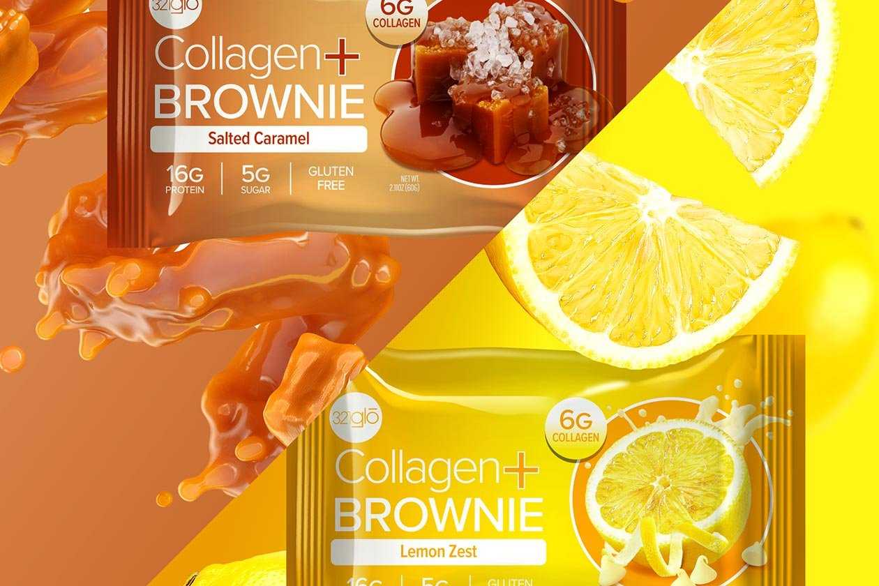 321 Glo Collagen Brownie Salted Caramel