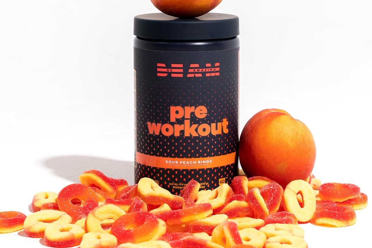 Beam Sour Peach Rings Pre Workout