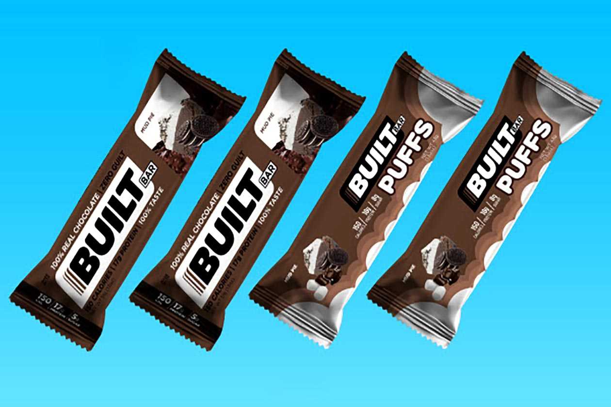 Built Brands' launches Built Bar and Puffs in a decadent Mud Pie flavor
