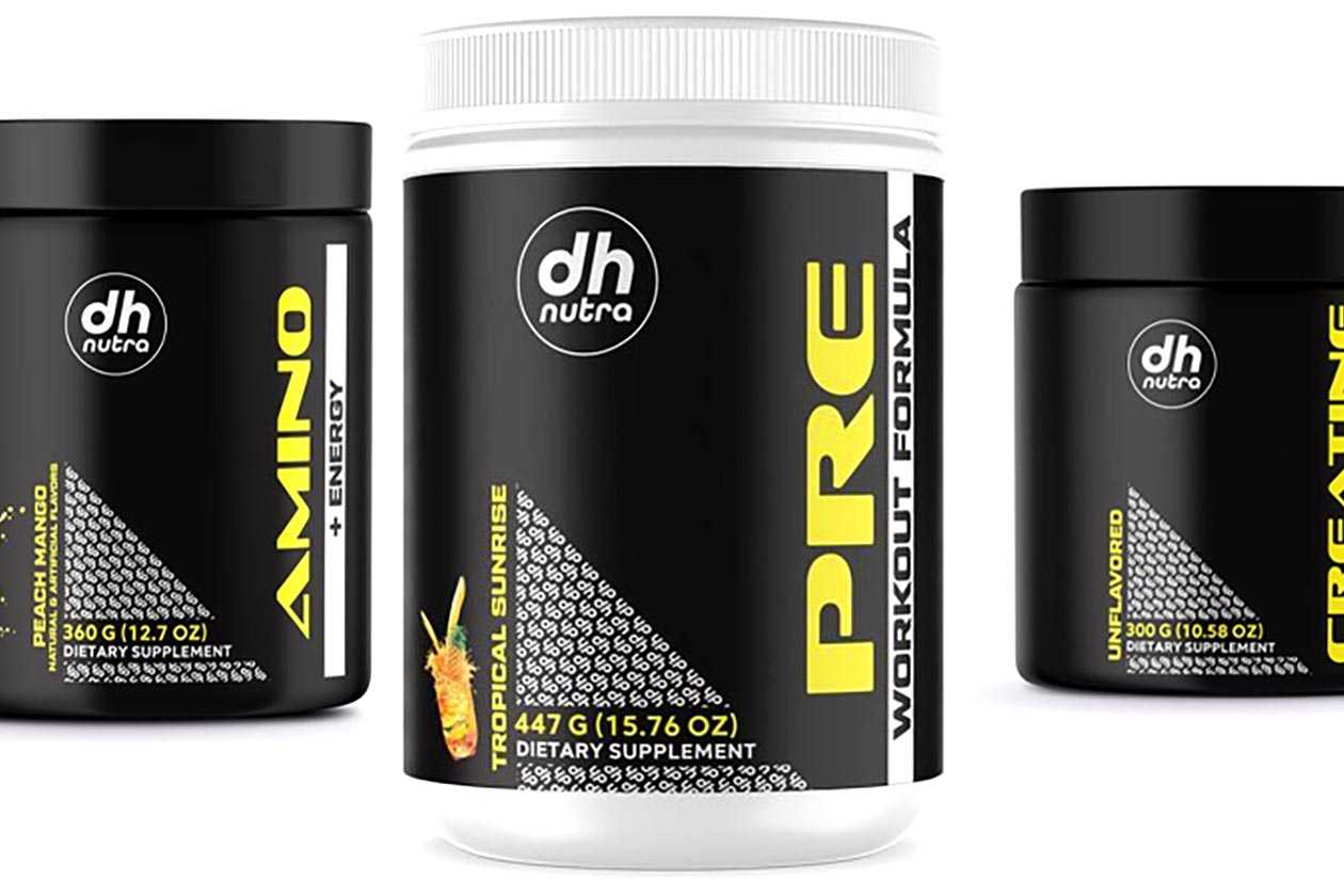 Dh Nutra Four New Supplements