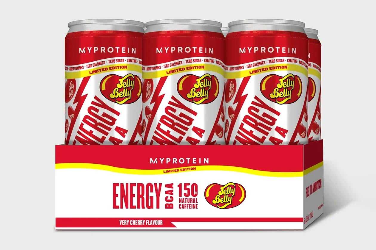 Myprotein's Jelly Belly collection also includes BCAA Energy Drink