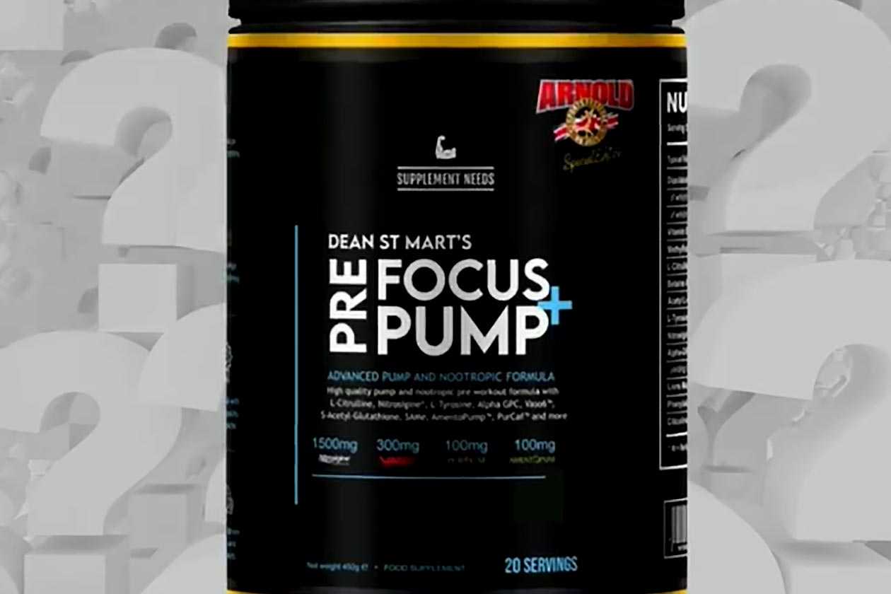 Supplement Needs Second Arnold Pre Focus Pump Flavor