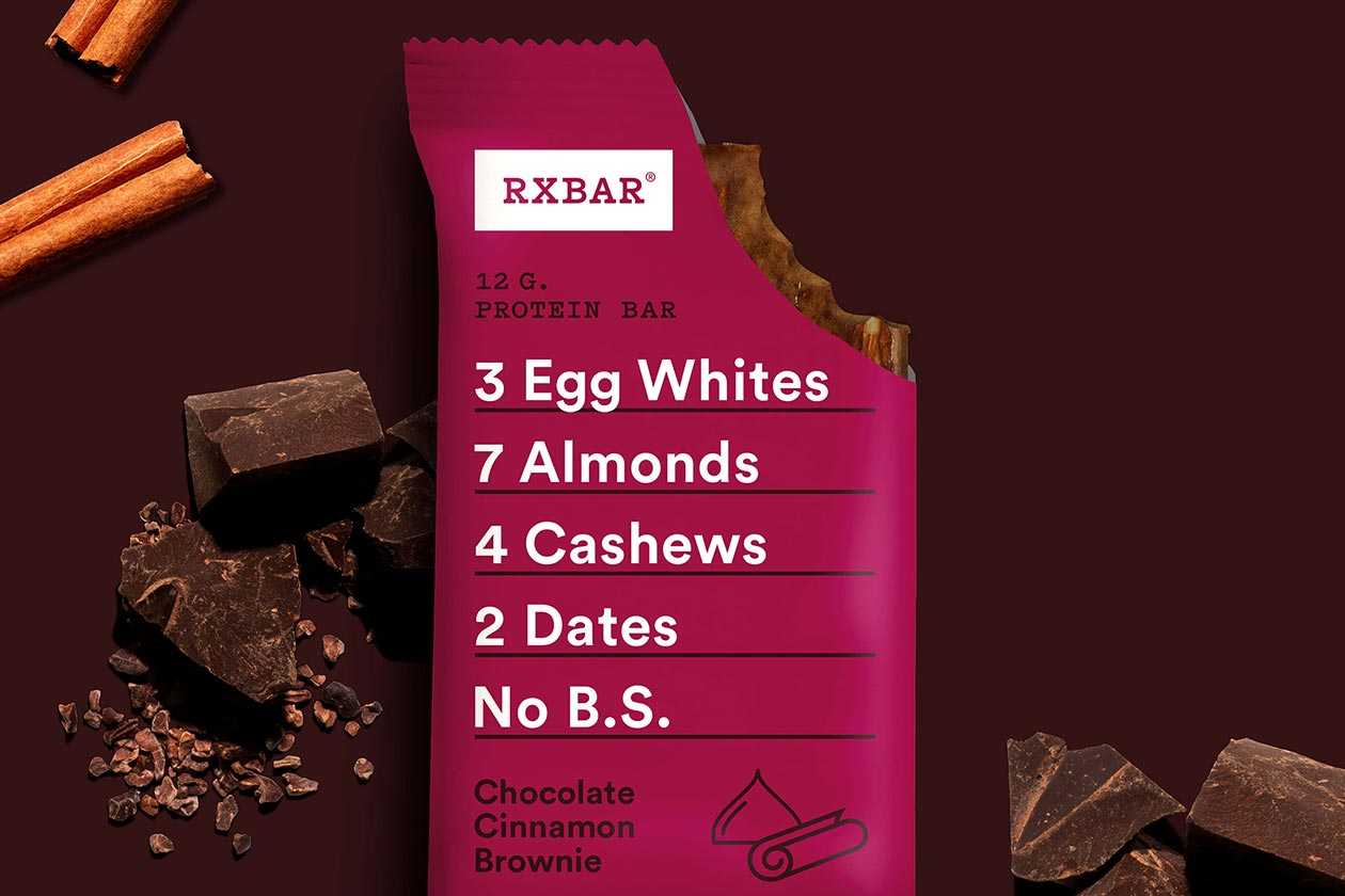 Chocolate Brownie Cinnamon RXBar available for a limited time