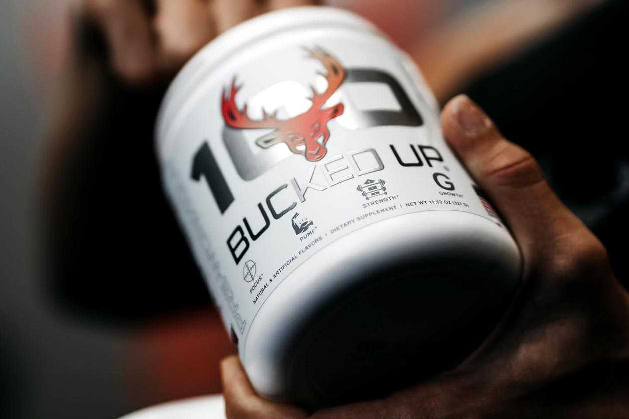 Bucked Up lowers the caffeine for its PreWorkout 100 Series