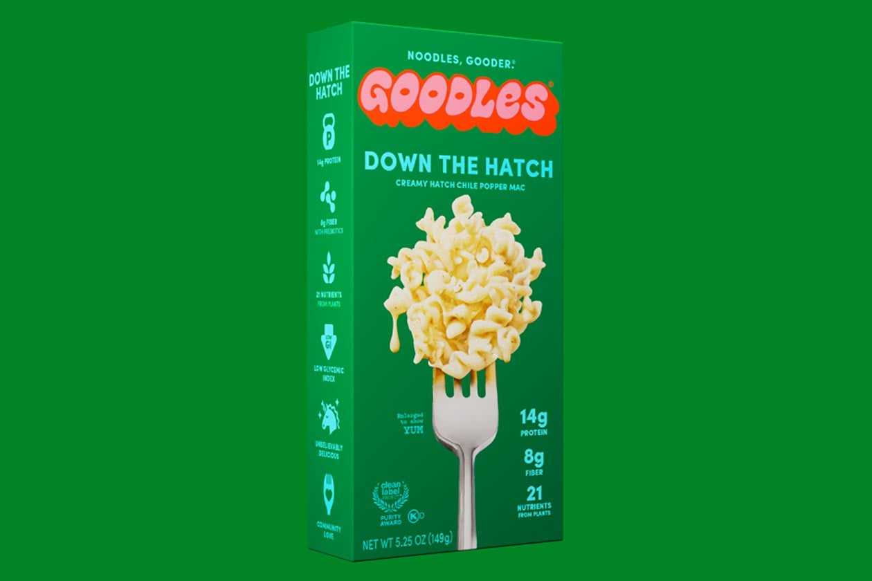 Goodles unveils its and limited Down The Hatch noodles