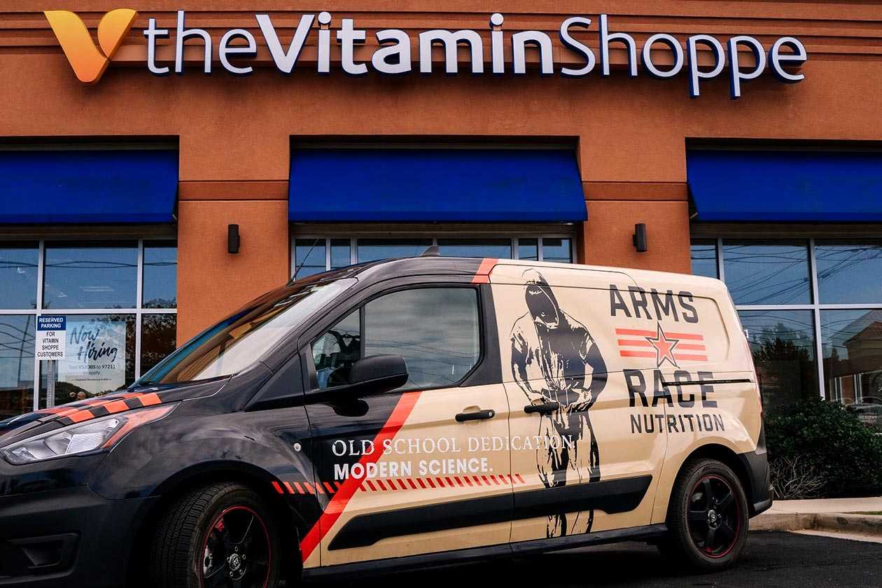 Arms Race Nutrition Now At Vitamin Shoppe