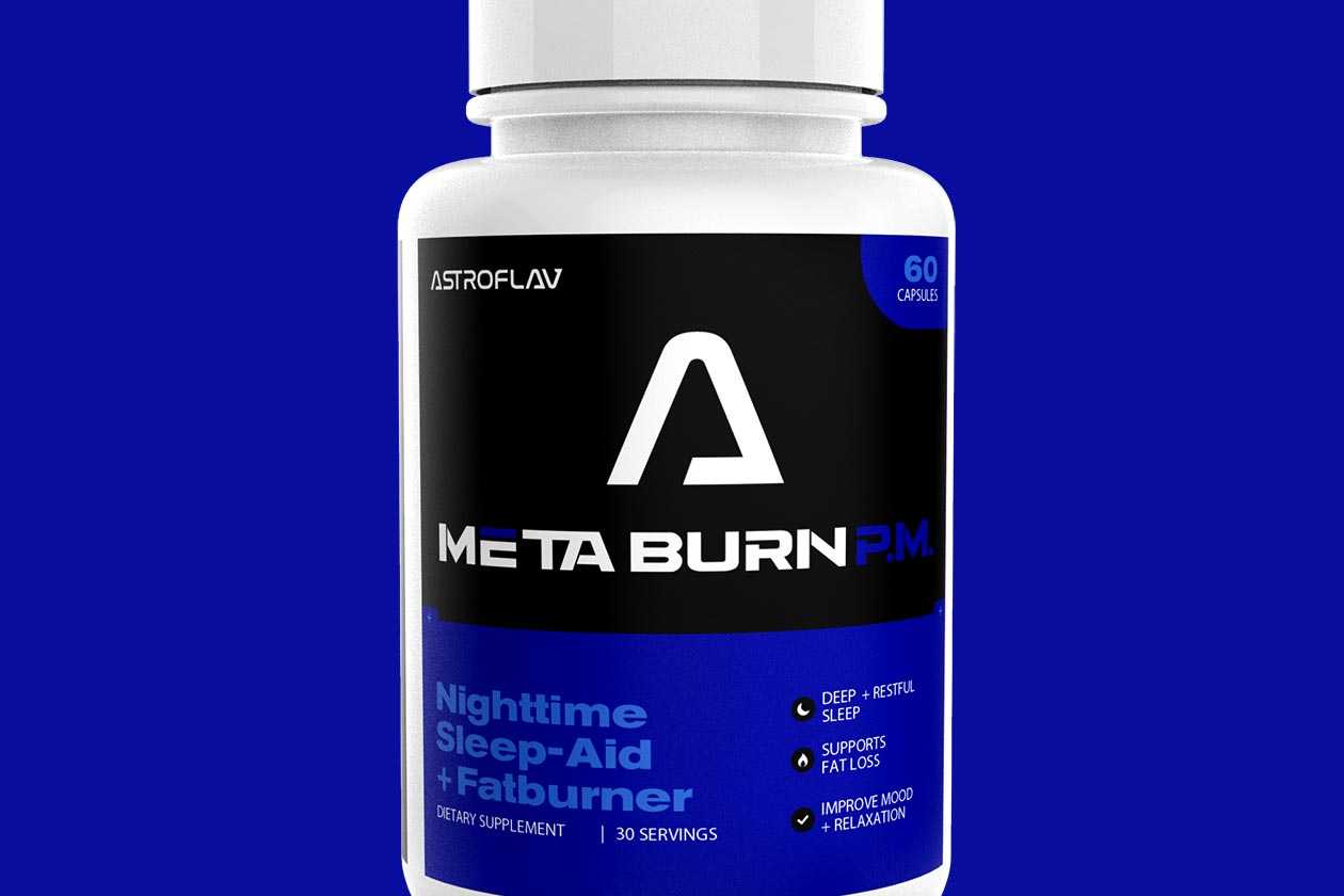 AstroFlav unveils its hybrid fat burning sleep aid Meta Burn PM
