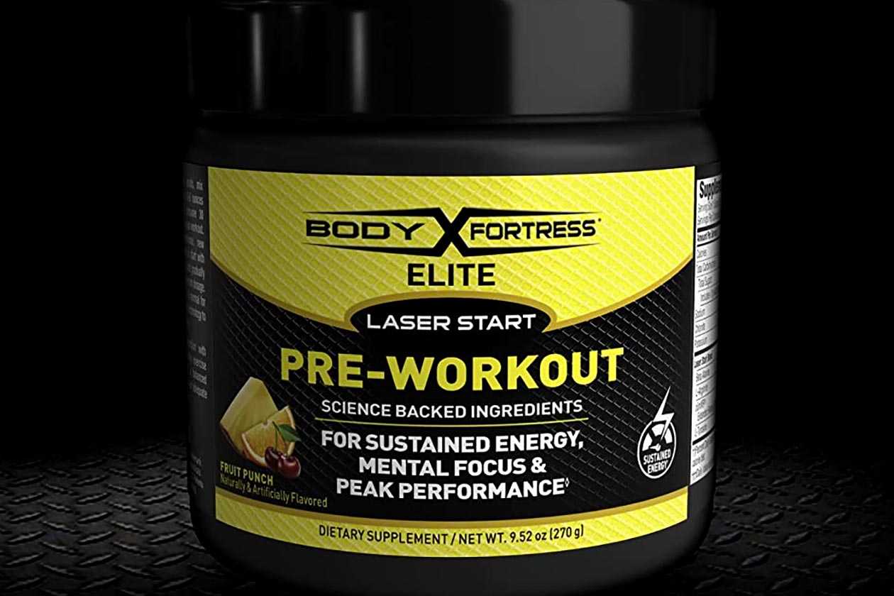 Body Fortress Elite Laser Start Pre Workout
