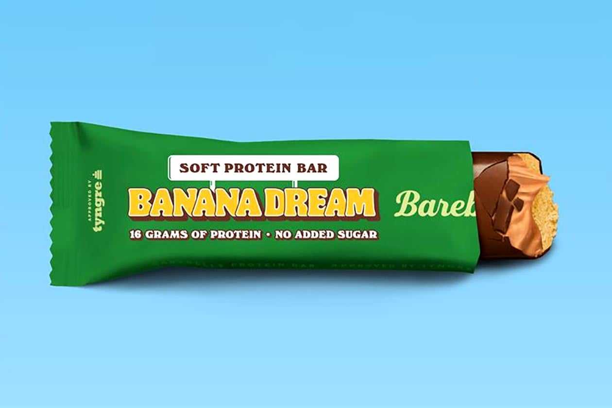 Sweet Banana Dream flavor comes to Barebells Soft Protein Bar