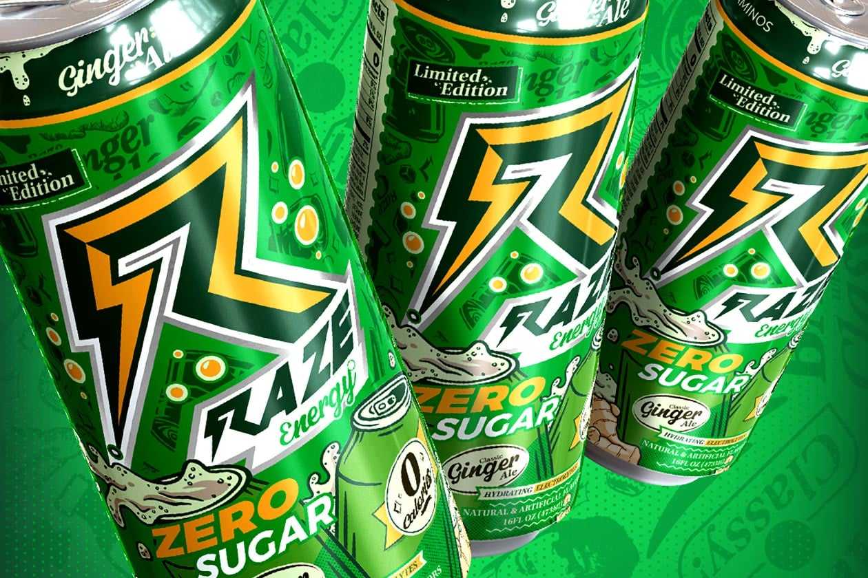 Thanksgiving bringing a limited Classic Ginger Ale RAZE Energy