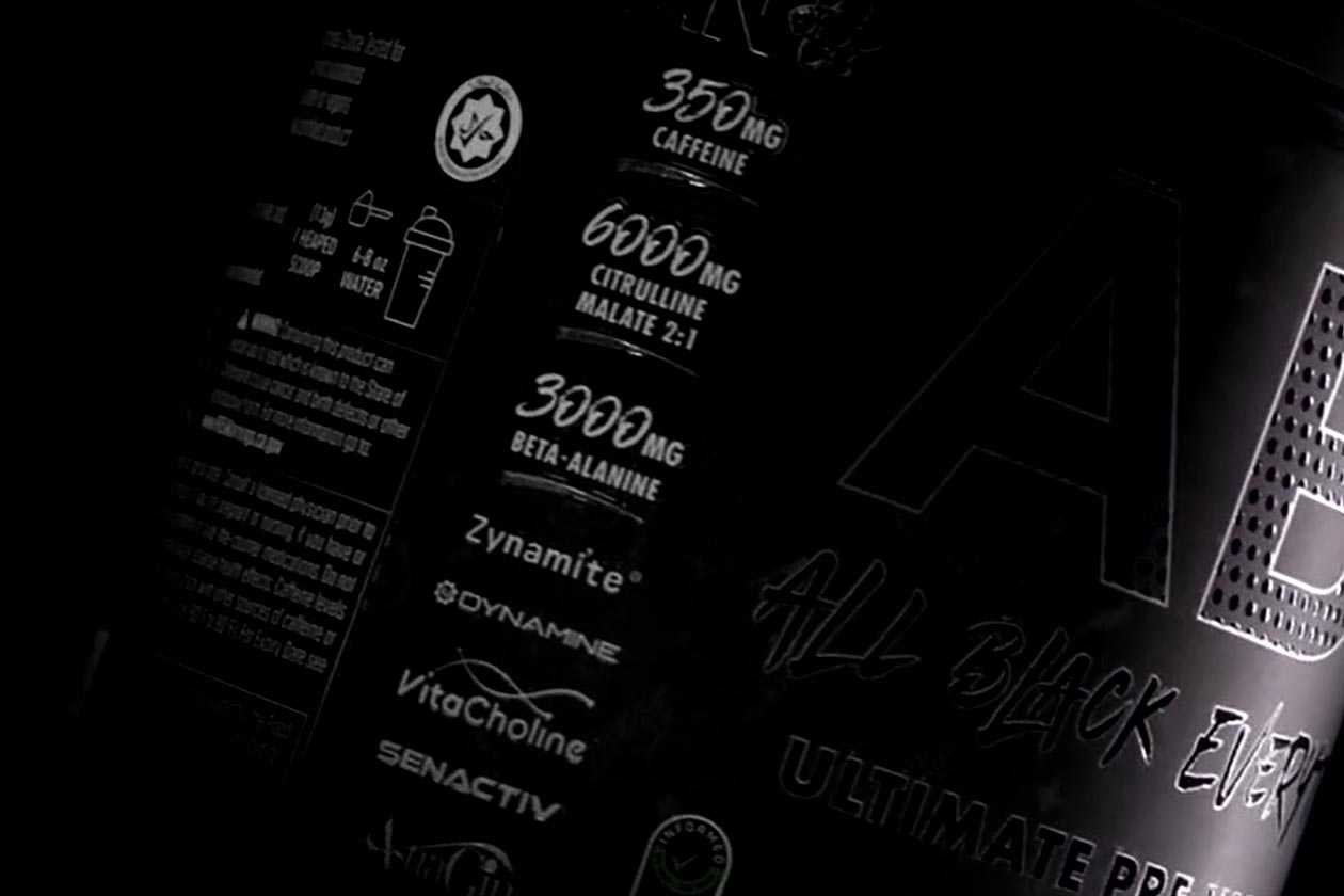 Applied Nutrition Abe Nine Flavor Menu