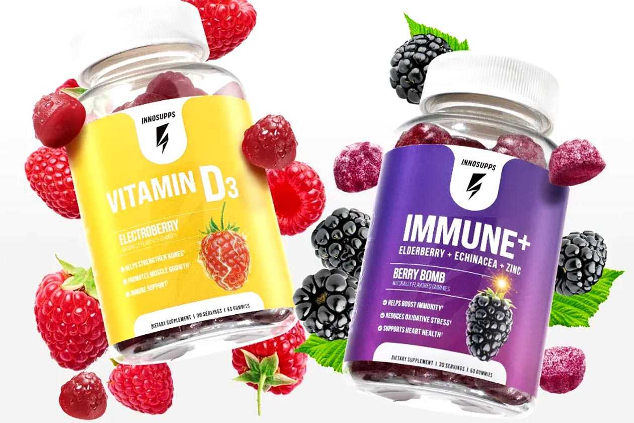 Inno Supps Vitamin D3 And Immune Gummies