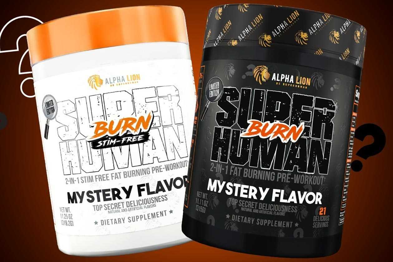 Alpha Lion Mystery Flavor Superhuman Burn