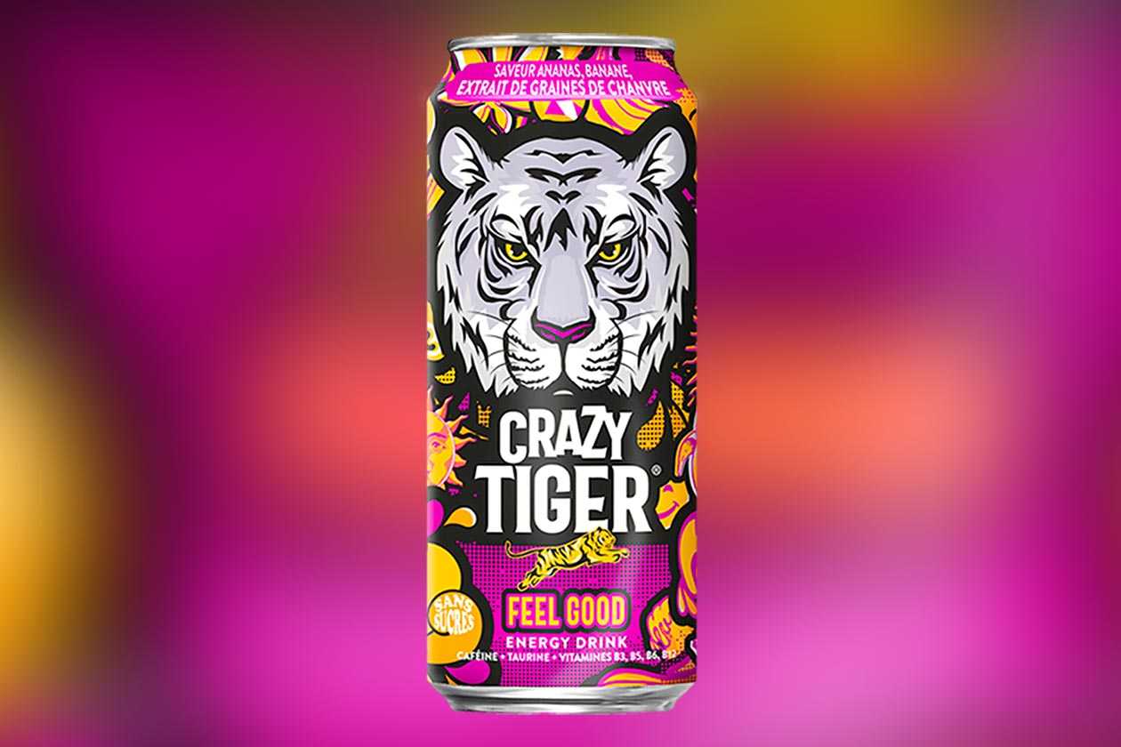 Feel Good Crazy Tiger Energy Drink