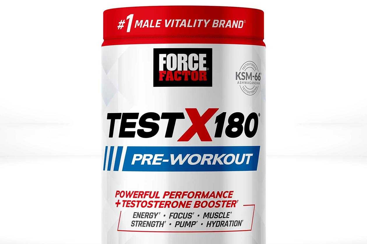 Force Factor Testx180 Pre Workout
