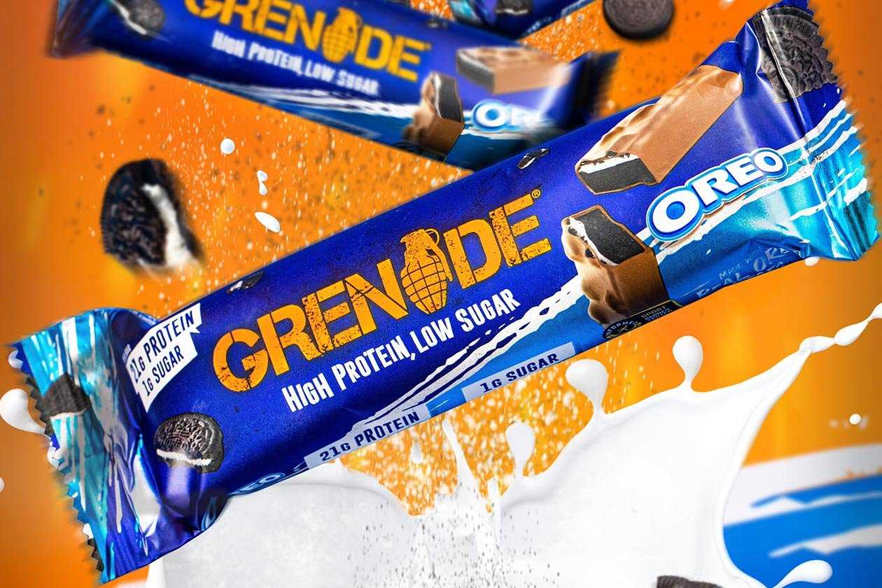 Giveaway Of Oreo Grenade Protein Bar