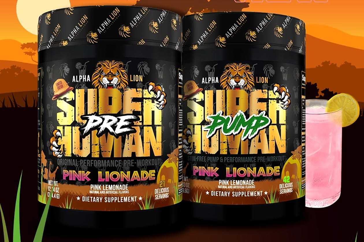 Alpha Lion Pink Lemonade Superhuman