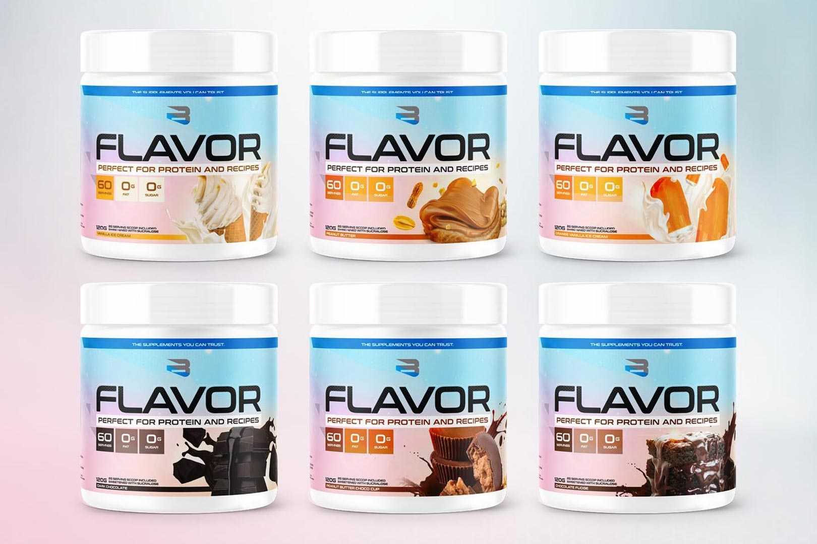 Believe Supplements Smaller Flavor Packs