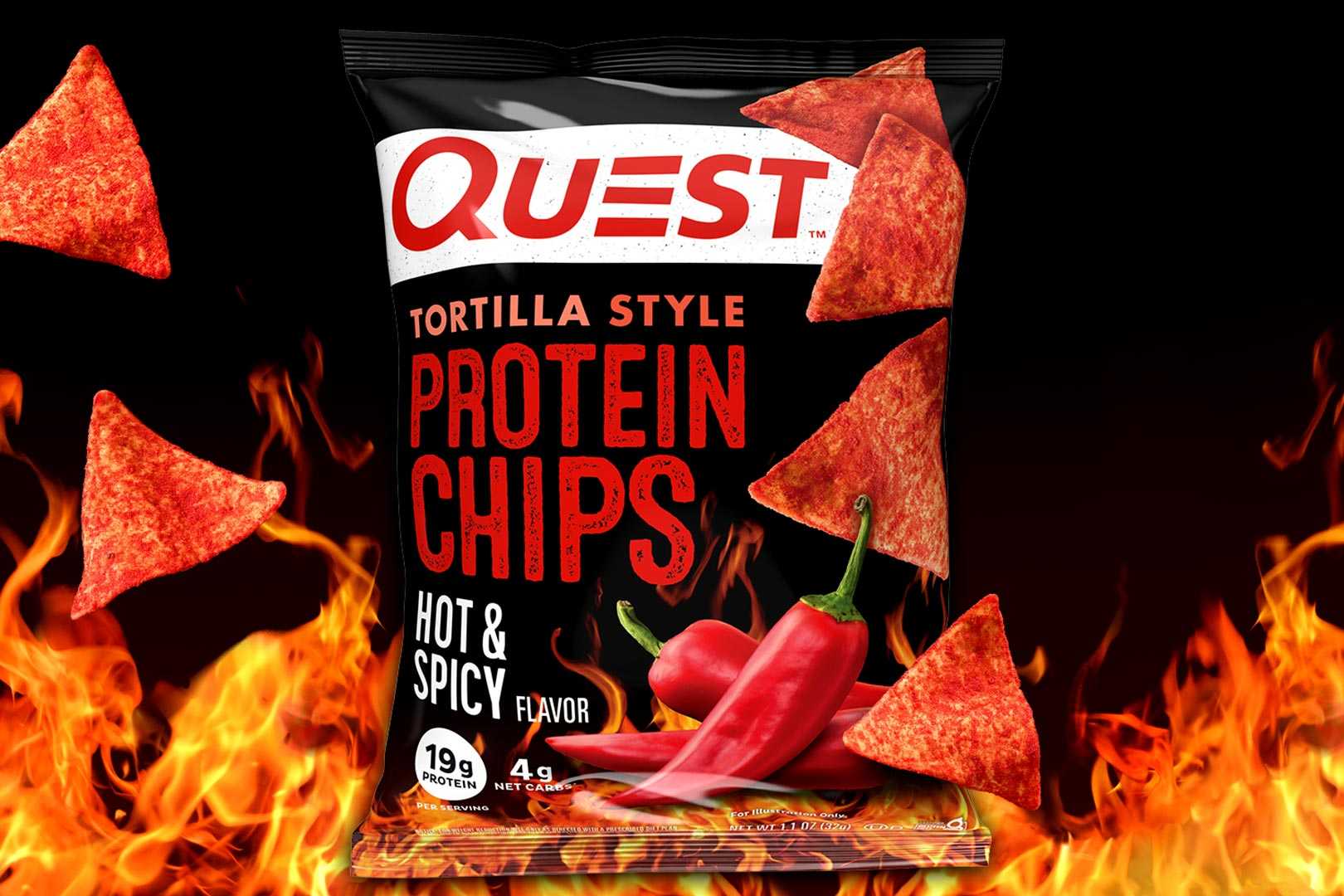 Hot And Spicy Quest Protein Chips