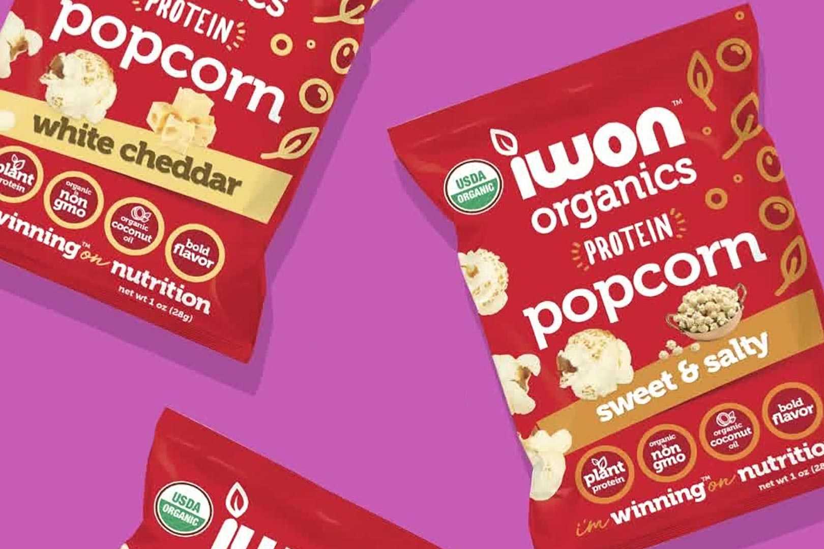 Iwon Organics Protein Popcorn