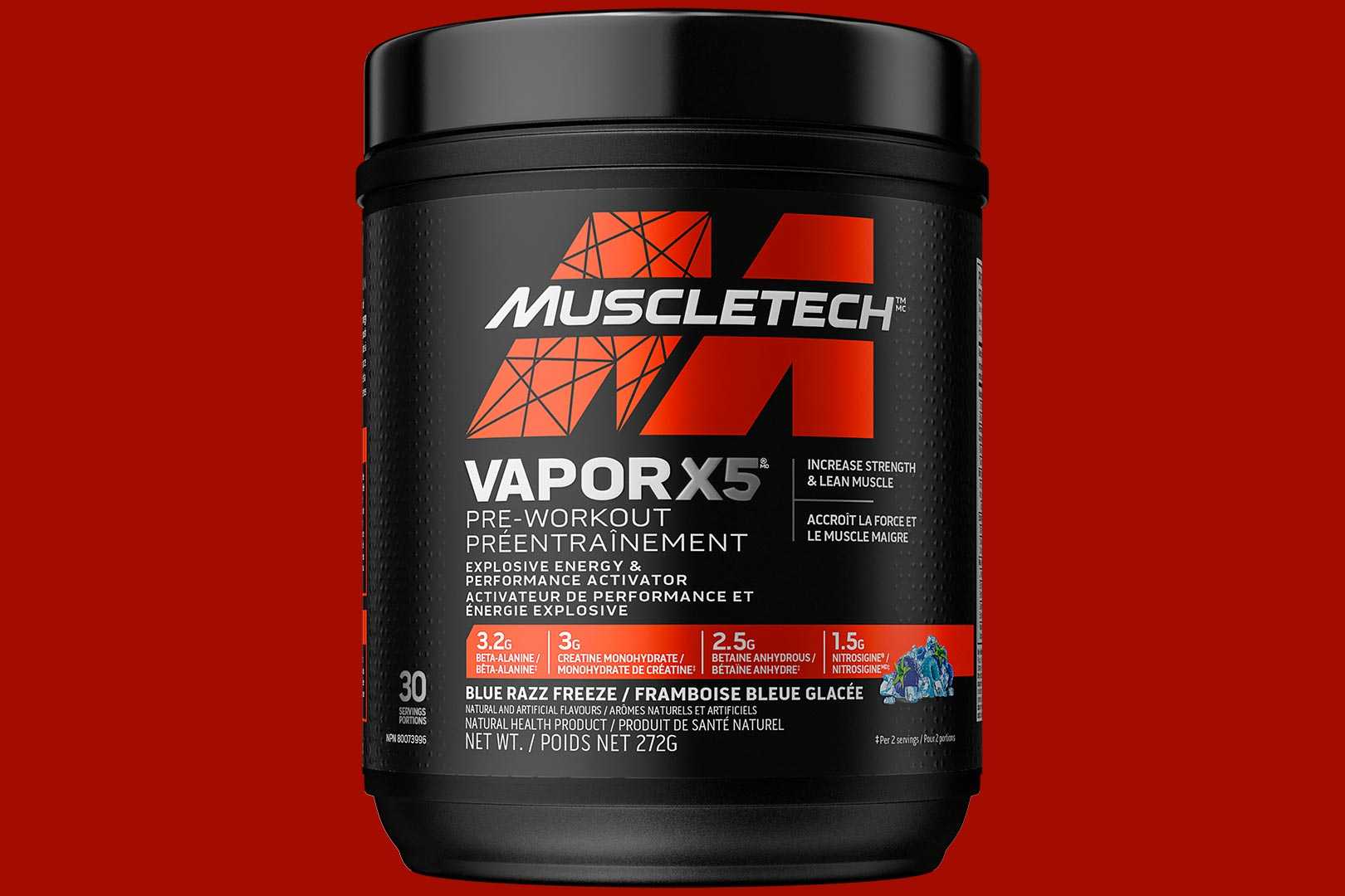 Muscletech Blue Raze Freeze Vapor X5