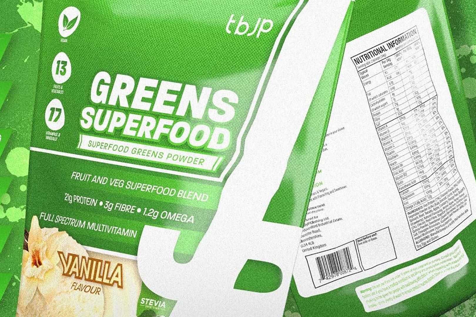 Trained By Jp Nutrition Greens Superfood
