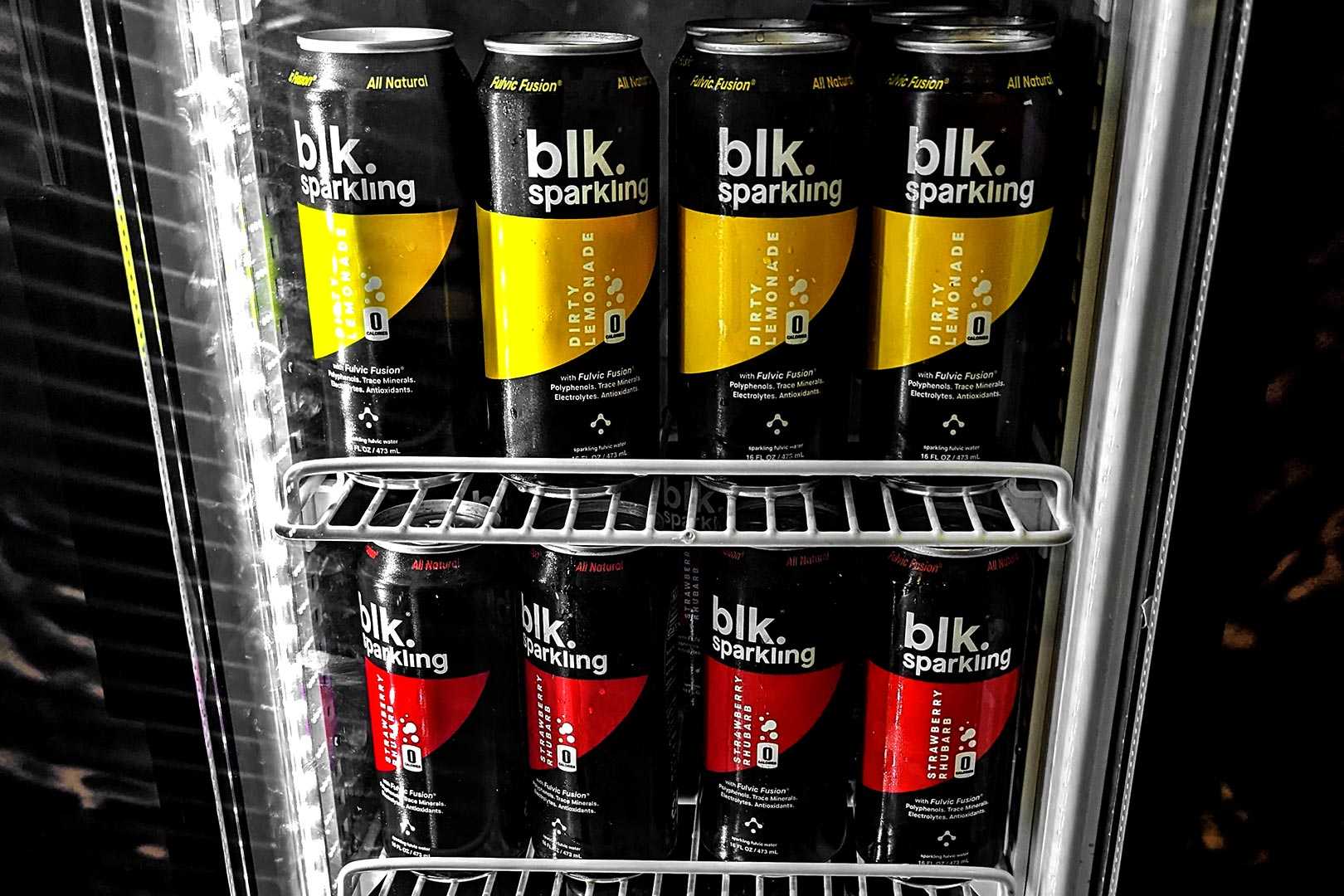 Blk Sparkling And Blk Canned Water