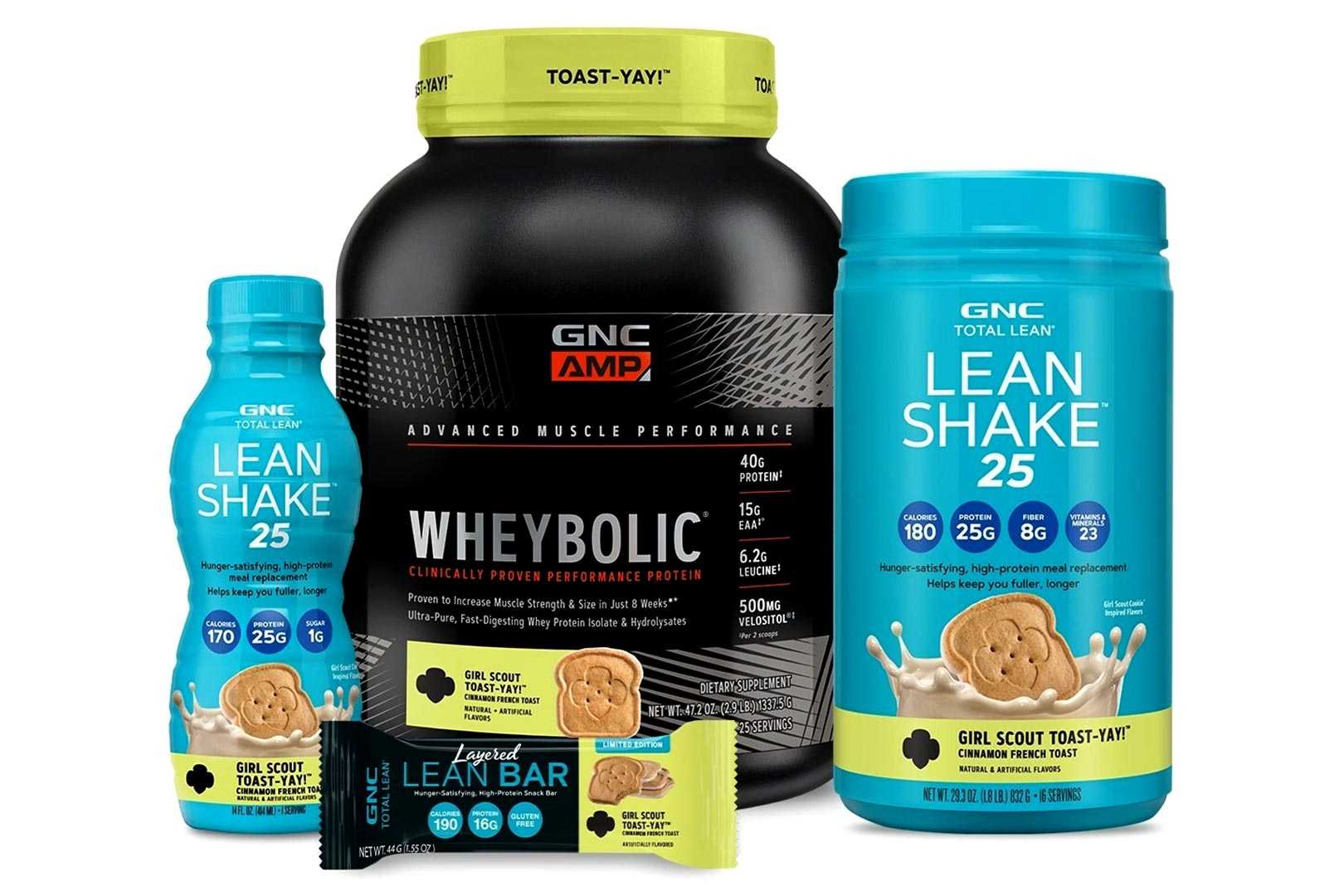 Gnc X Girl Scouts Toast Yay Protein Products