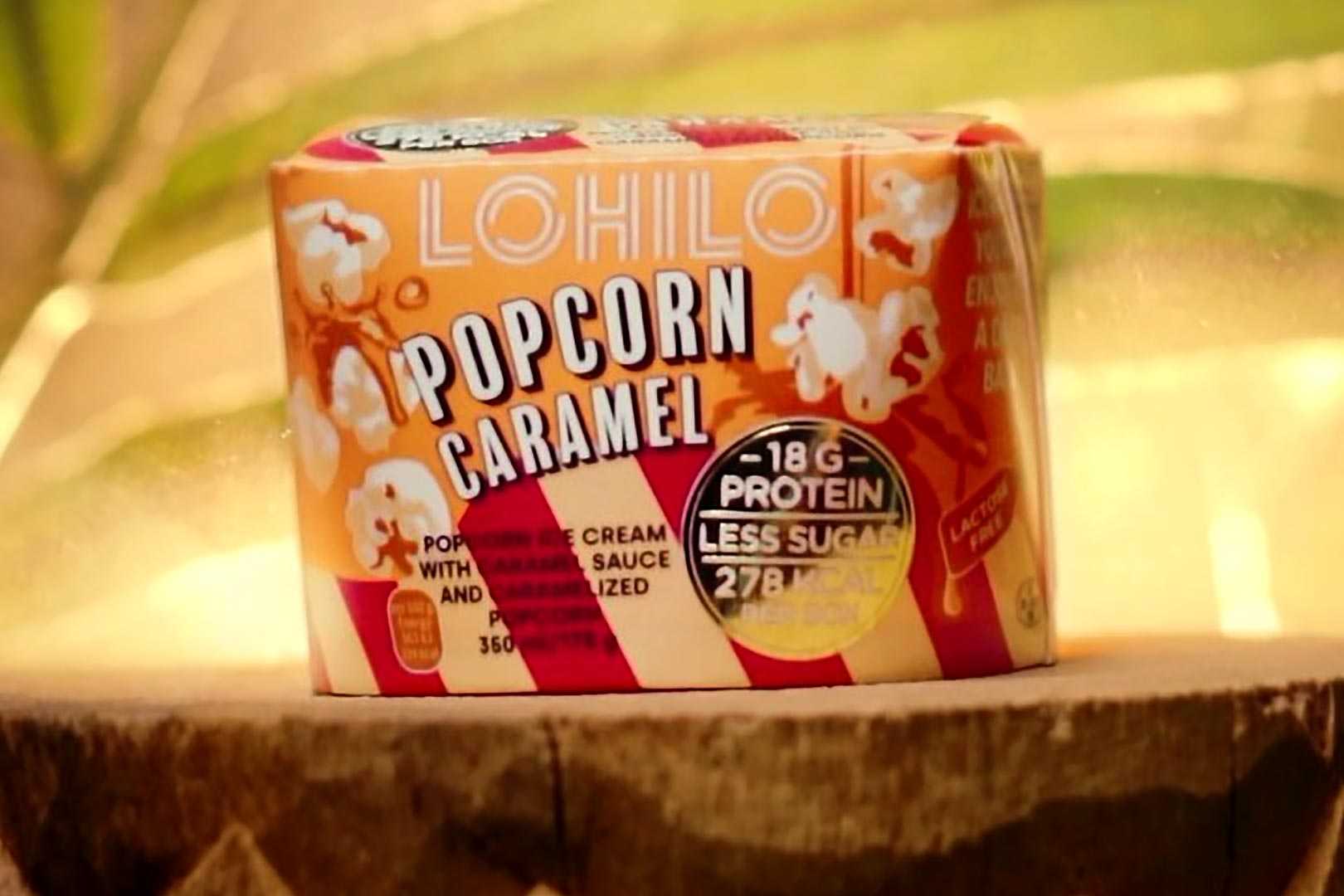 Lohilo Popcorn Caramel Ice Cream