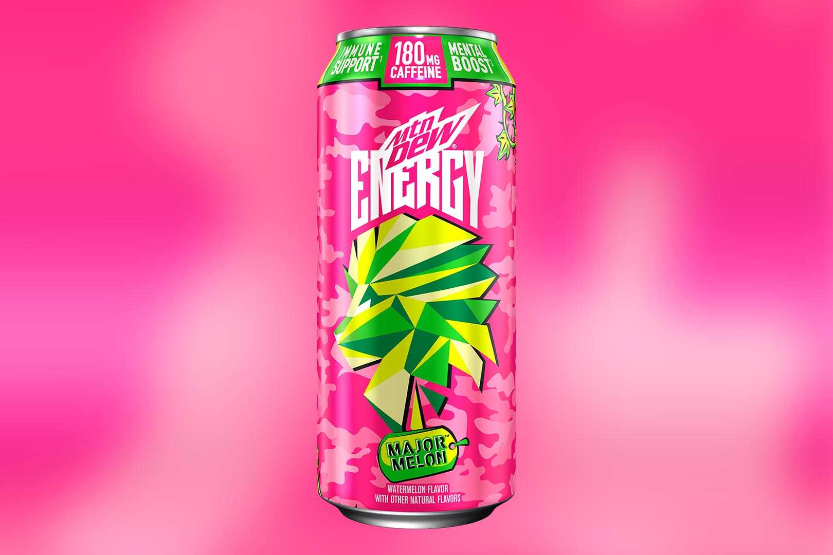 Major Melon Mtn Dew Energy Drink