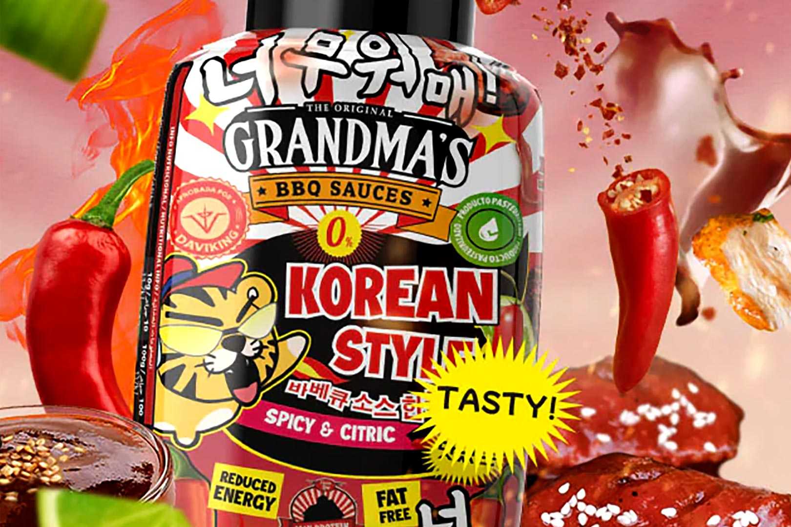 Max Protein Grandmas Sauce Korean Style