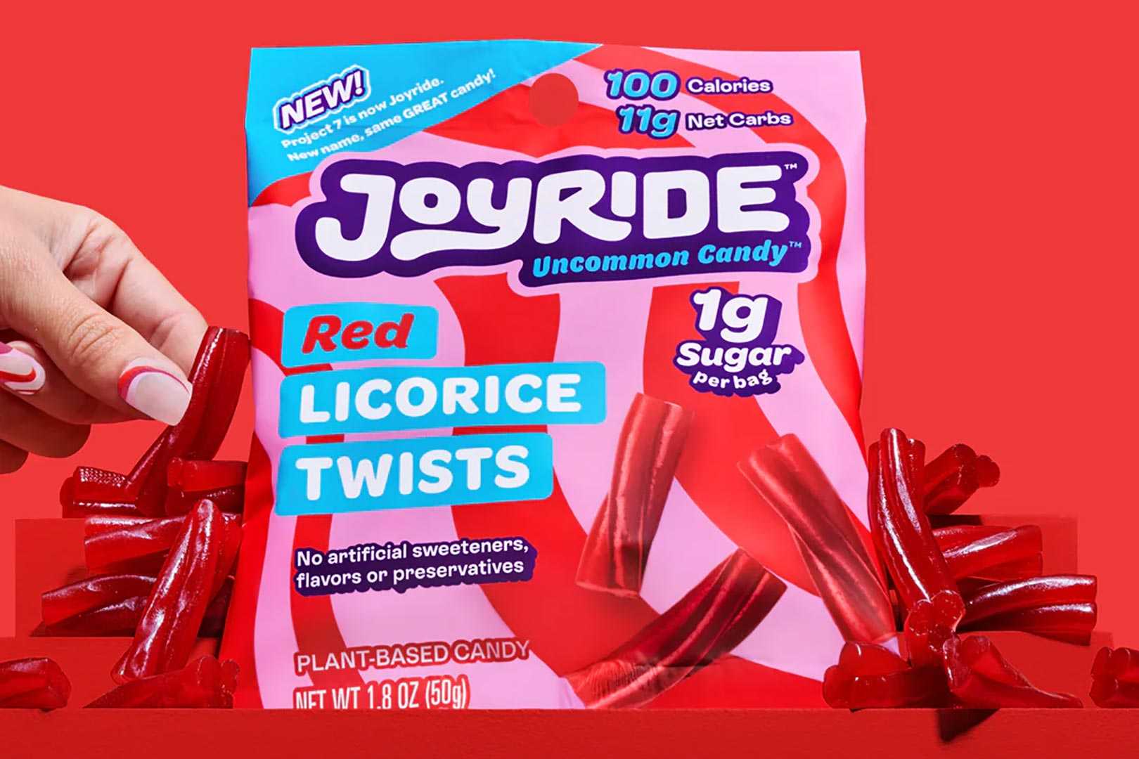 No Sugar Joyride Licorice Twists