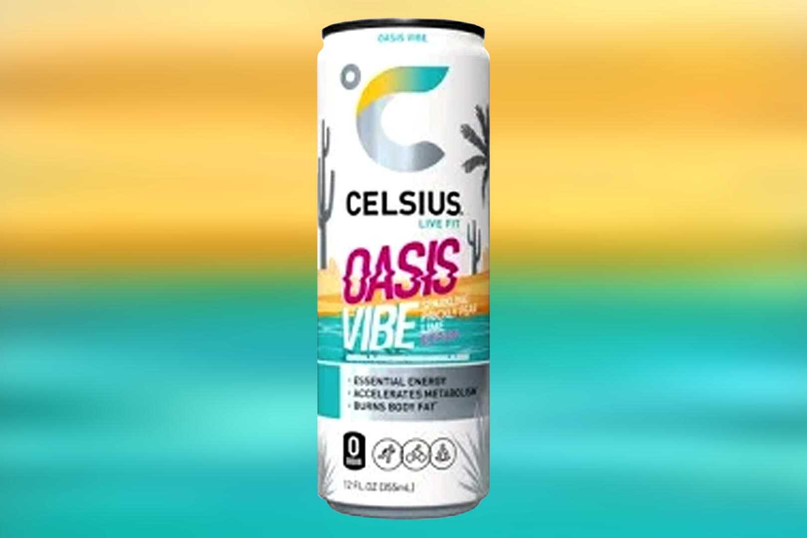 Oasis Vibe Celsius Energy Drink
