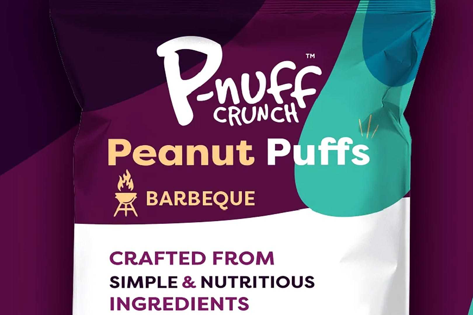 P Nuff Crunch Savory Flavors Peanut Puffs