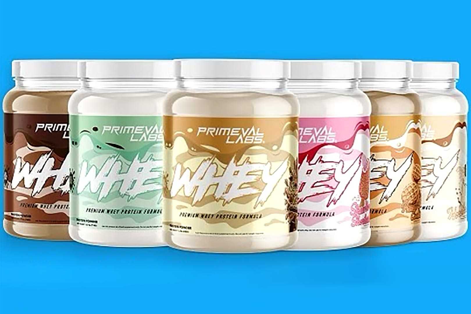 Primeval Labs Many More Flavors Of Whey Coming