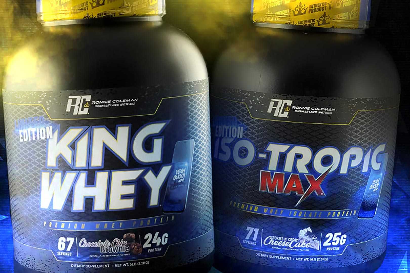 Ronnie Coleman Black Series King Whey And Iso-Tropic