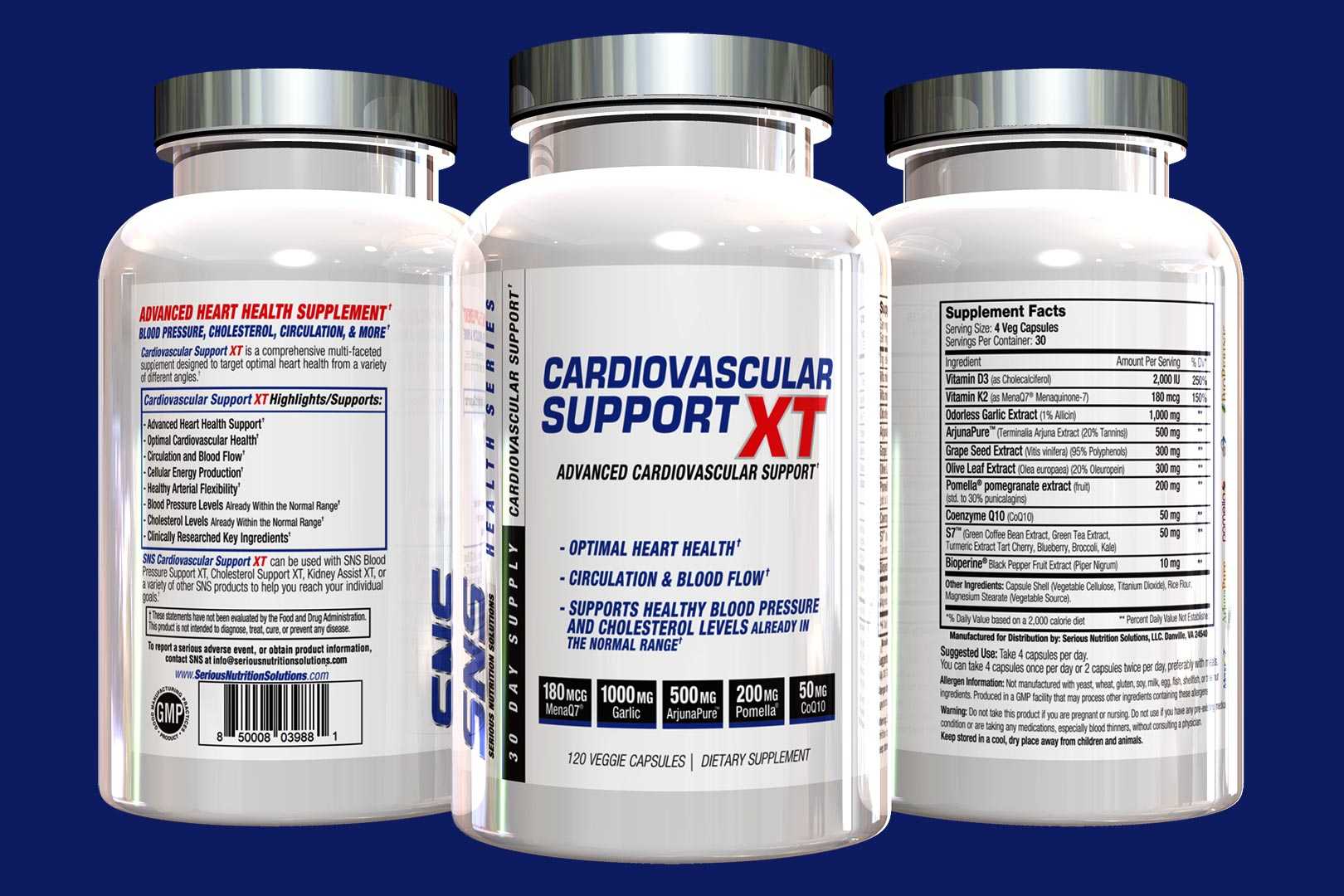 Sns Cardiovascular Support Xt