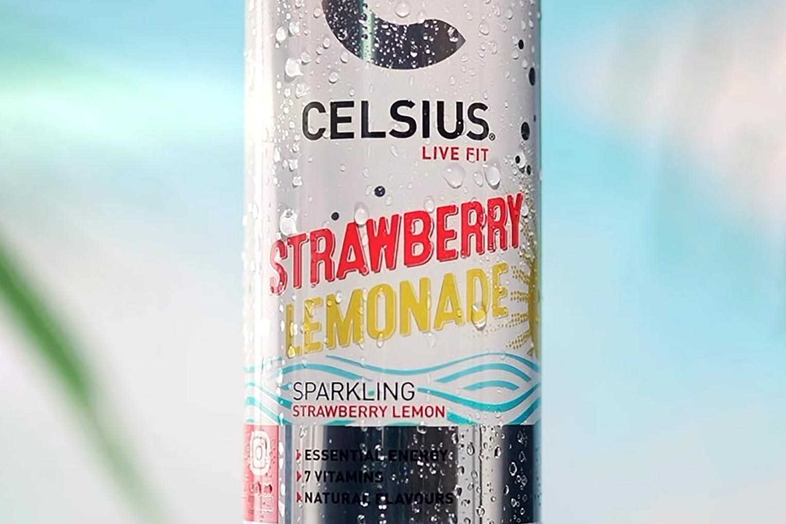 Strawberry Lemonade Celsius Energy Drink Sweden