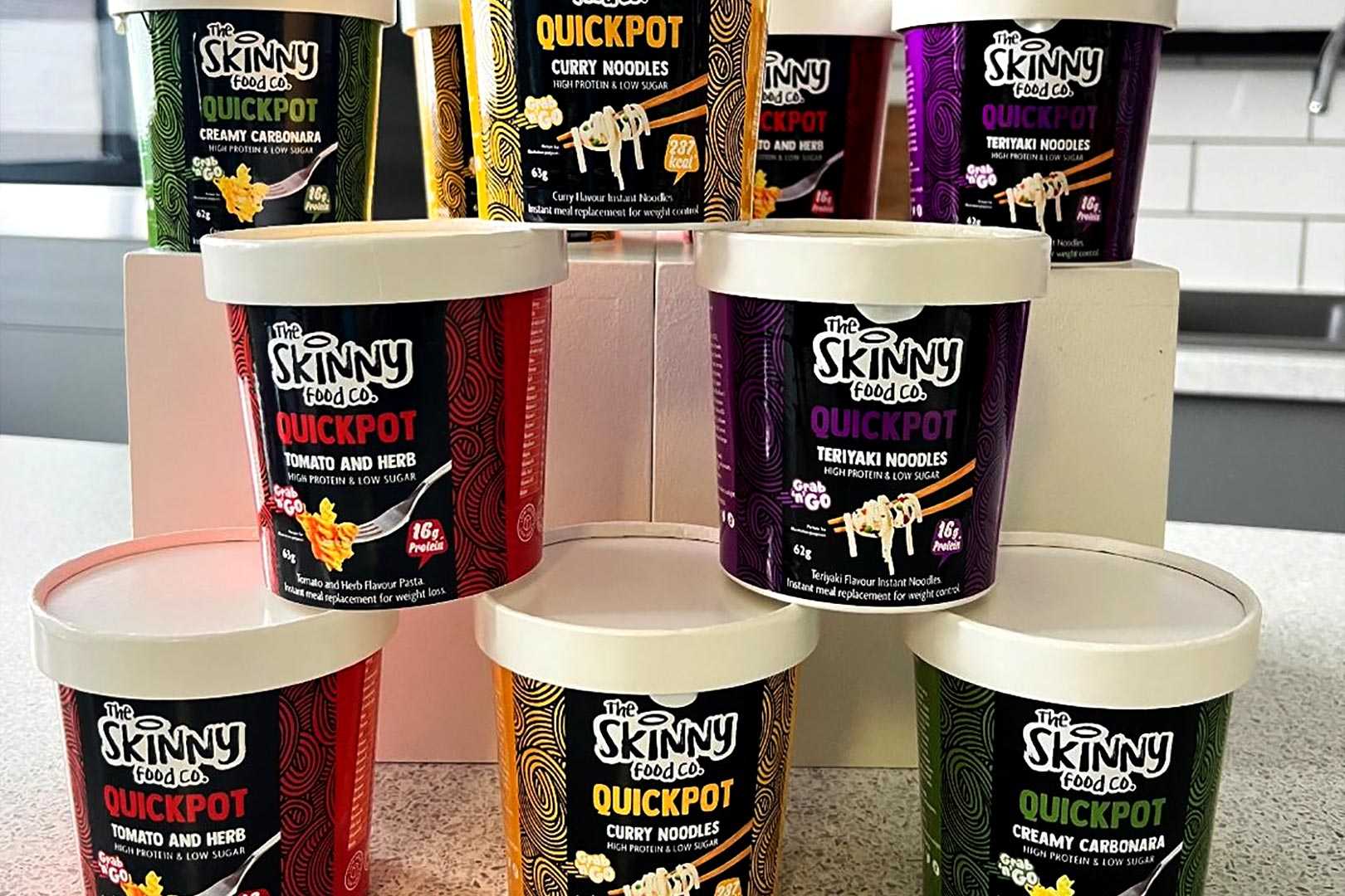 The Skinny Food Co Previews Quickpots