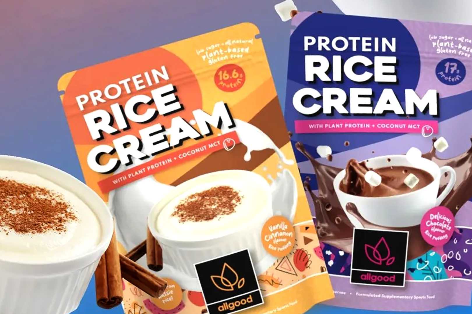 All Good Nutrition Smaller Protein Rice Cream