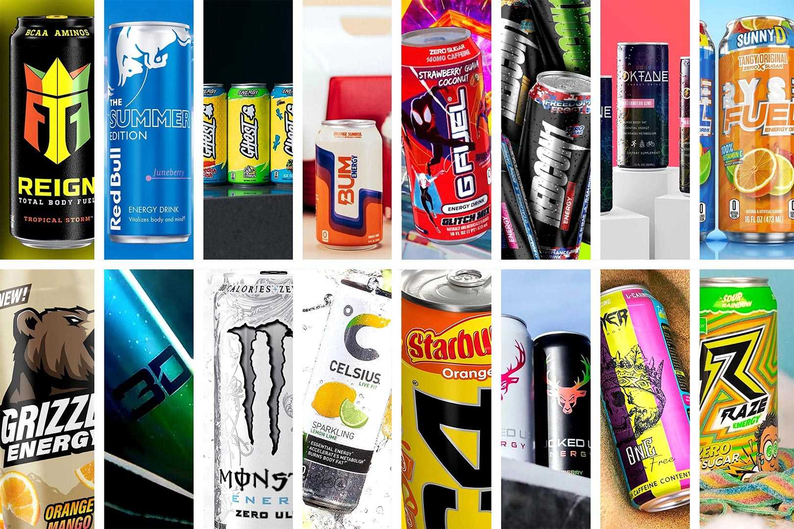 Most-voted 16 energy drinks progress to the quarterfinals of the Dynamine-powered Clash Of The Cans