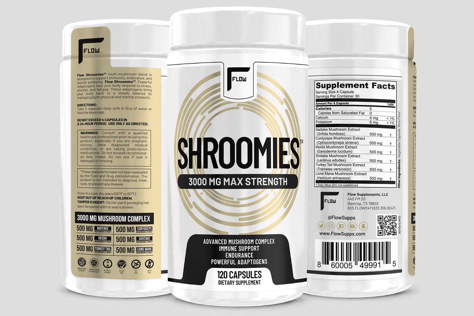 Flow Supplements Shroomies