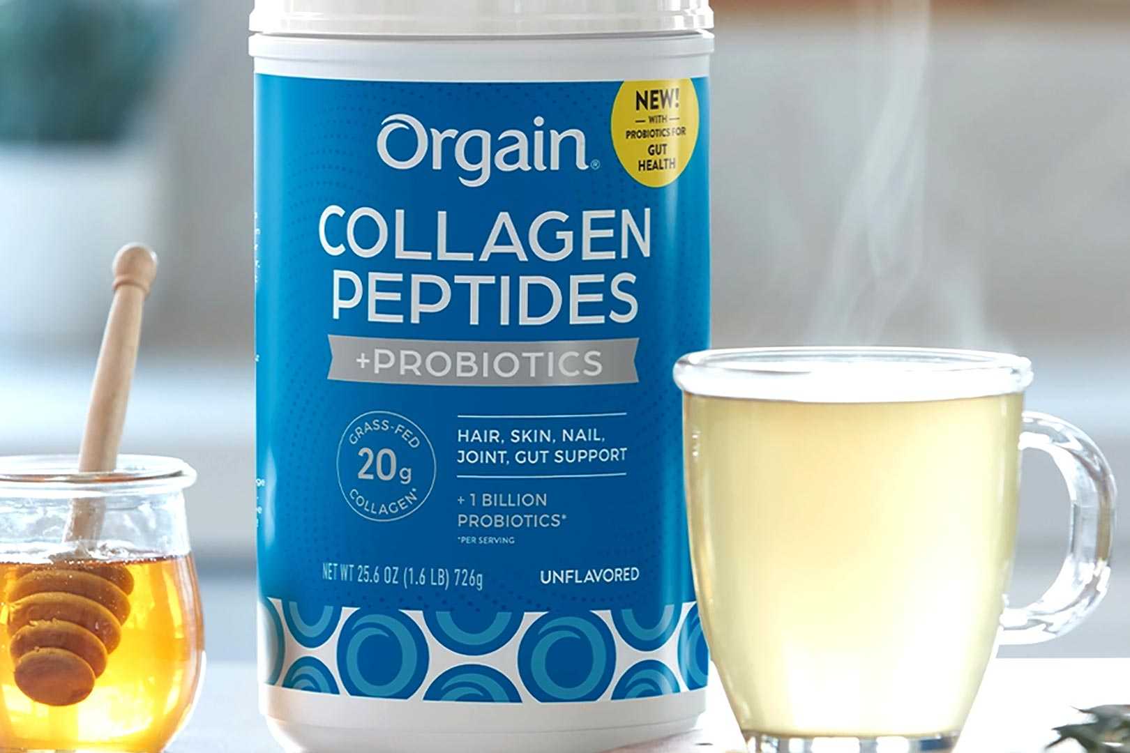 Orgain Collagen Peptides Plus Probiotics