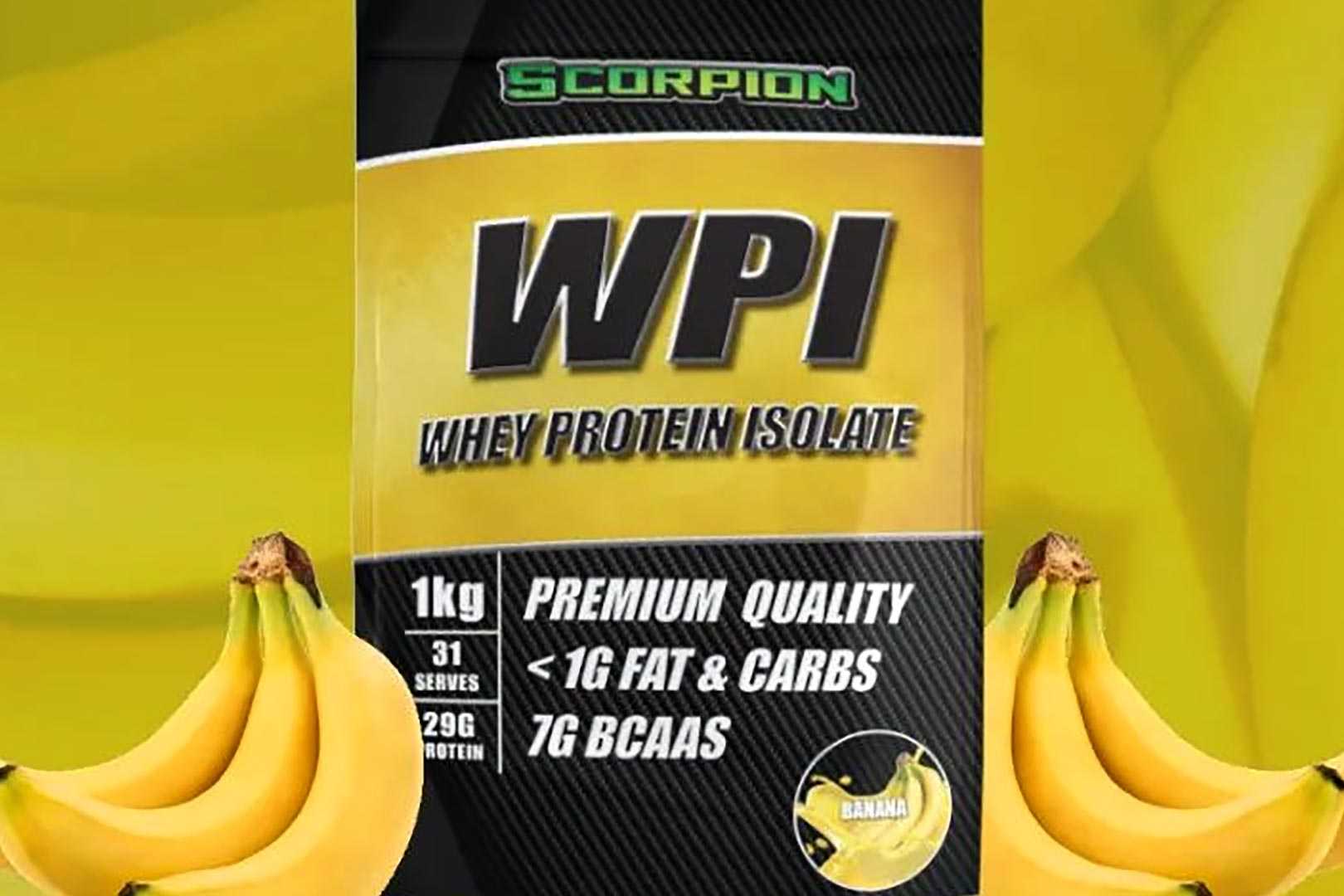 Scorpion Banana Whey Protein Isolate