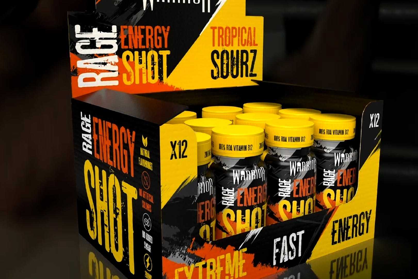 Warrior Supplements Rage Energy Shot
