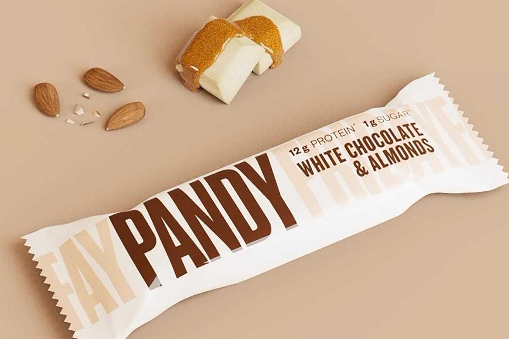 White Chocolate Almonds Pandy Protein Bar