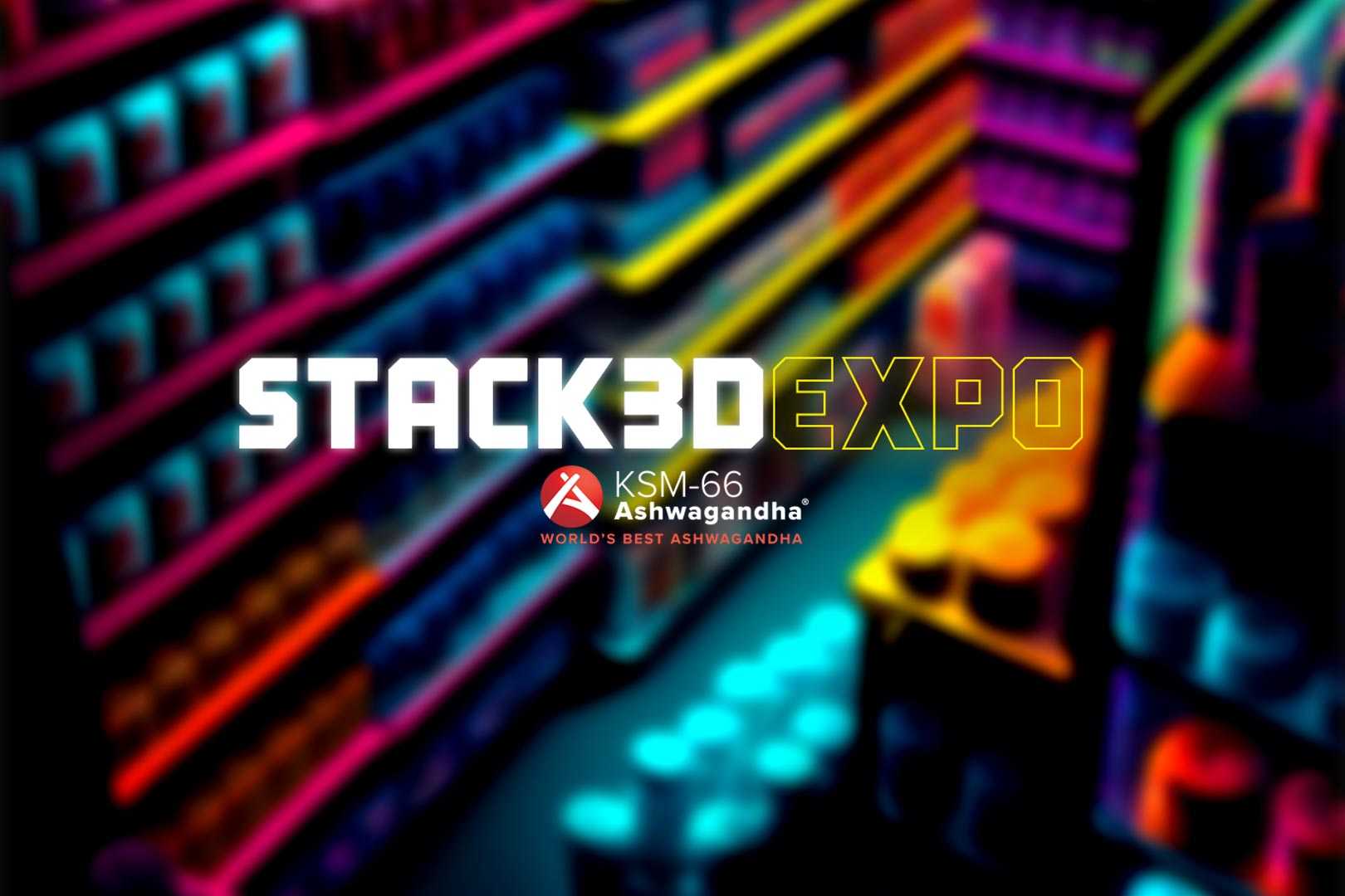 Premium KSM-66 Ashwagandha the title sponsor of this year’s Stack3d Expo
