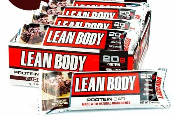 fudge brownie lean body protein bar