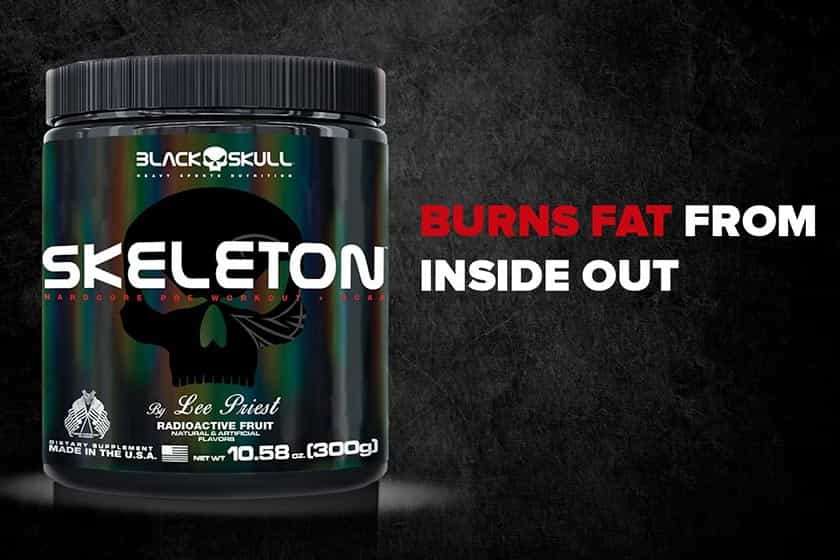 Black Skull Skeleton